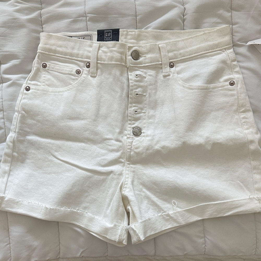 GAP High Waist Denim Shorts